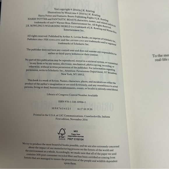 Fantastic Beasts and Where to Find Them Books Lot Of 3 JK Rowlings NEW - Picture 13 of 16